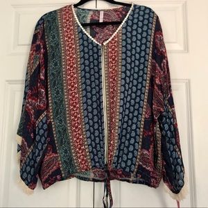 Xhilaration by Target Print Top
